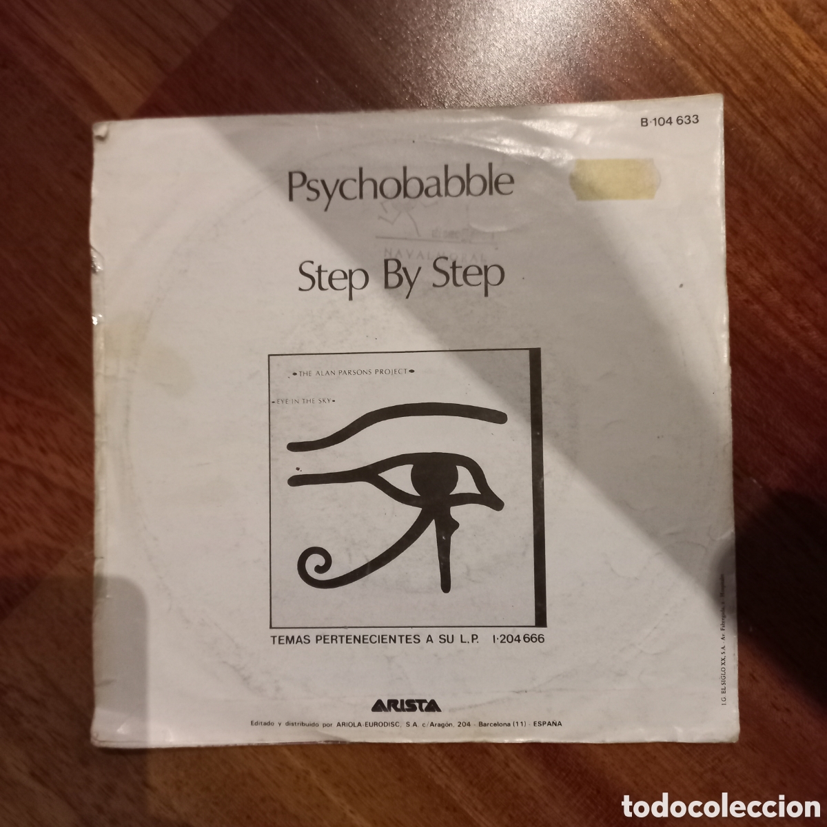 Discos de vinilo: Alan Parsons Project. Psychodabble/step by step 1082 - Foto 2