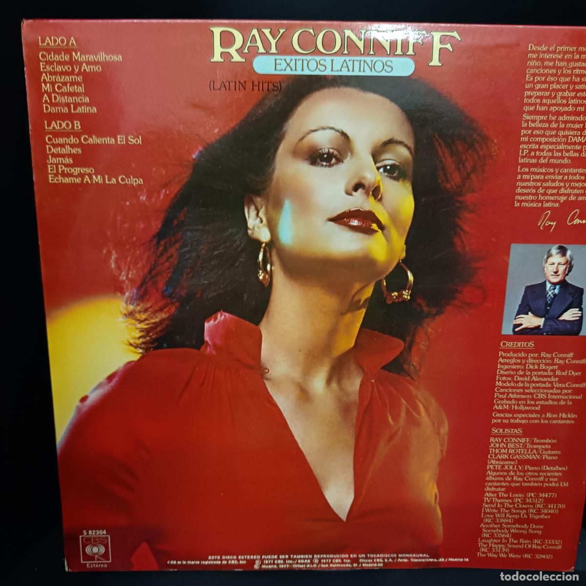 Discos de vinilo: RAY CONNIFF, EXITOS LATINOS. LP 1977 - Foto 2
