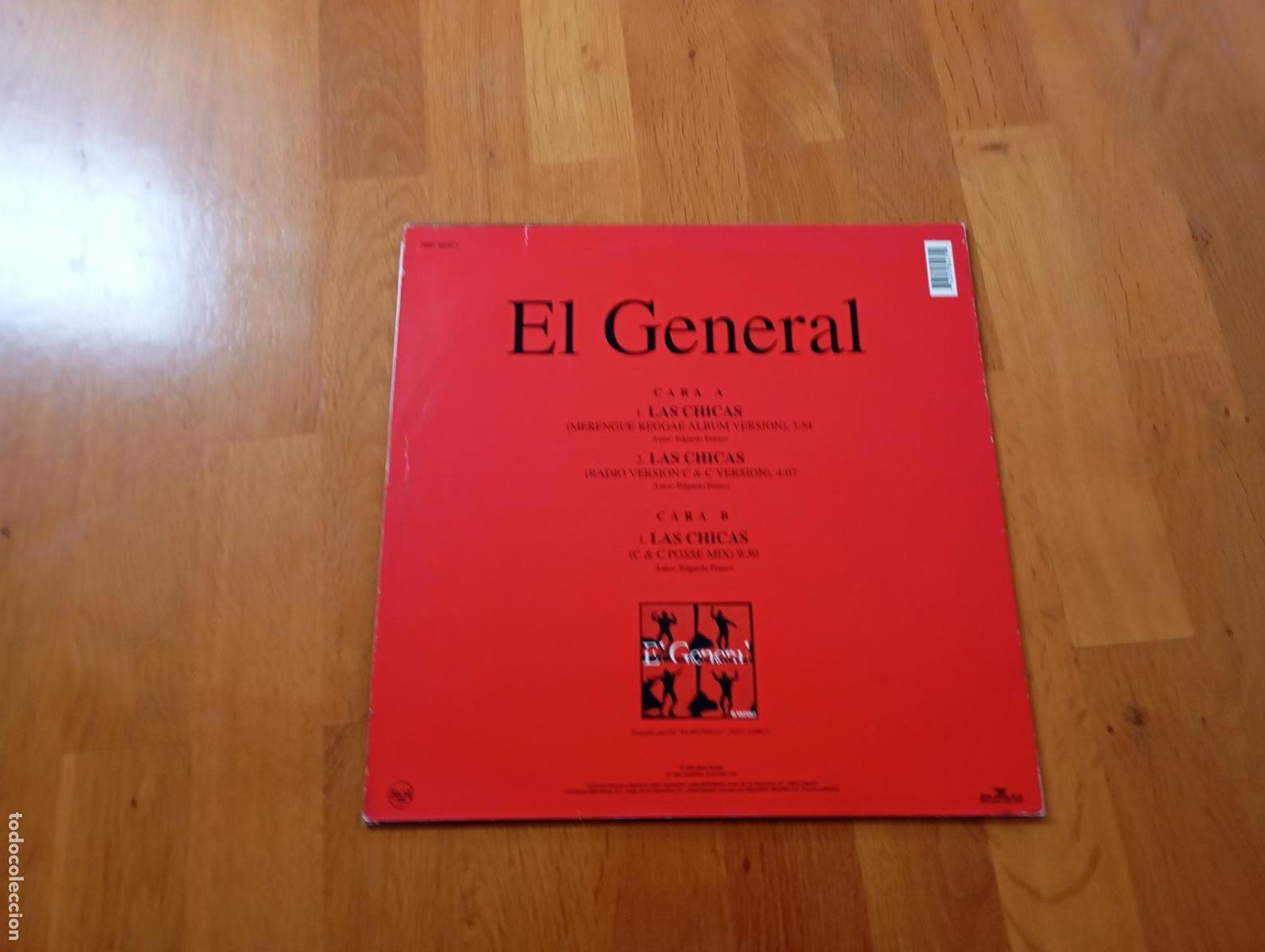 Discos de vinilo: el general-las chicas.maxi - Foto 2