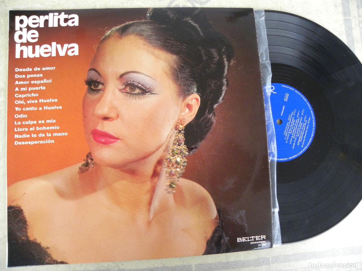 Discos de vinilo: PERLITA DE HUELVA -LP 1972 - Foto 1