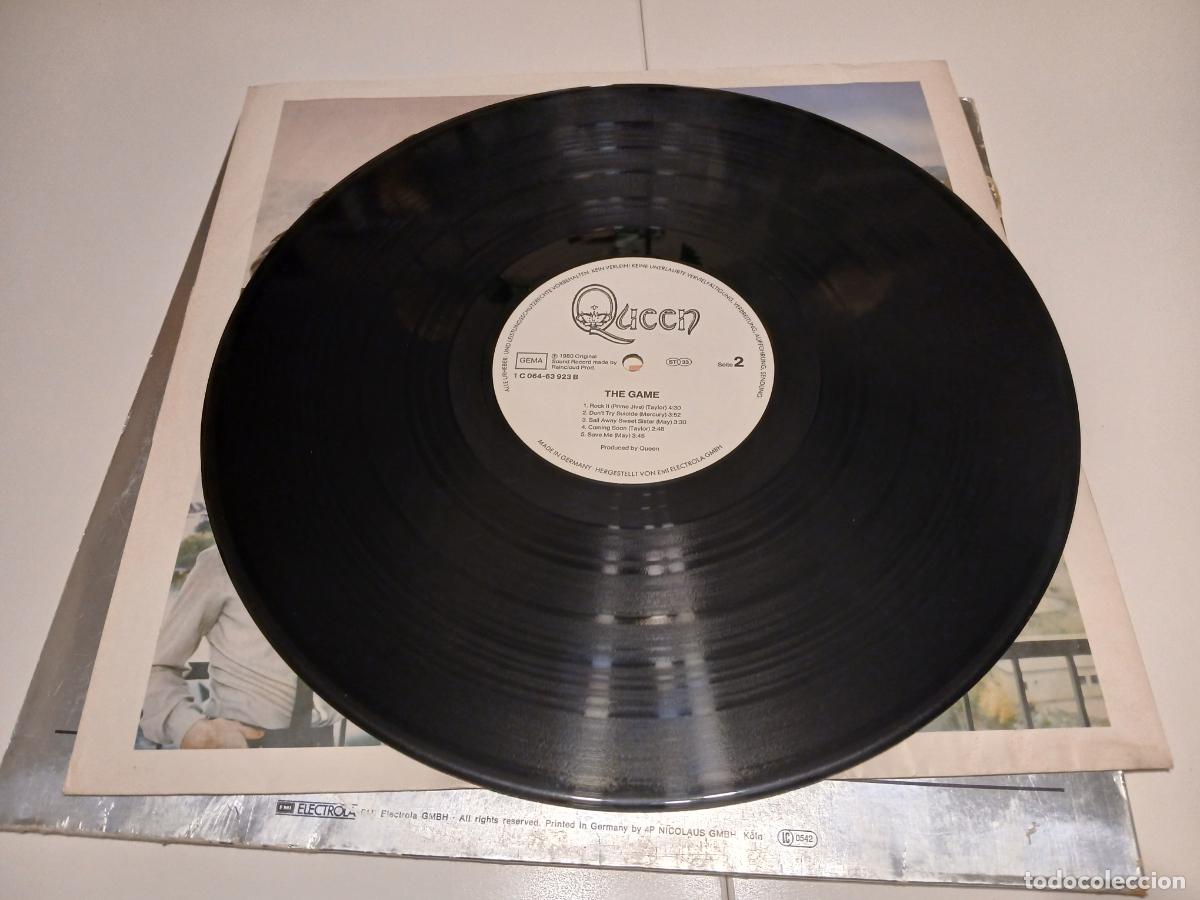 Discos de vinilo: QUEEN -THE GAME- (1980) LP DISCO VINILO - Foto 4