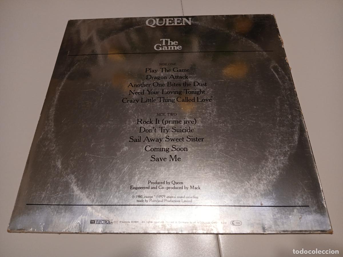 Discos de vinilo: QUEEN -THE GAME- (1980) LP DISCO VINILO - Foto 10