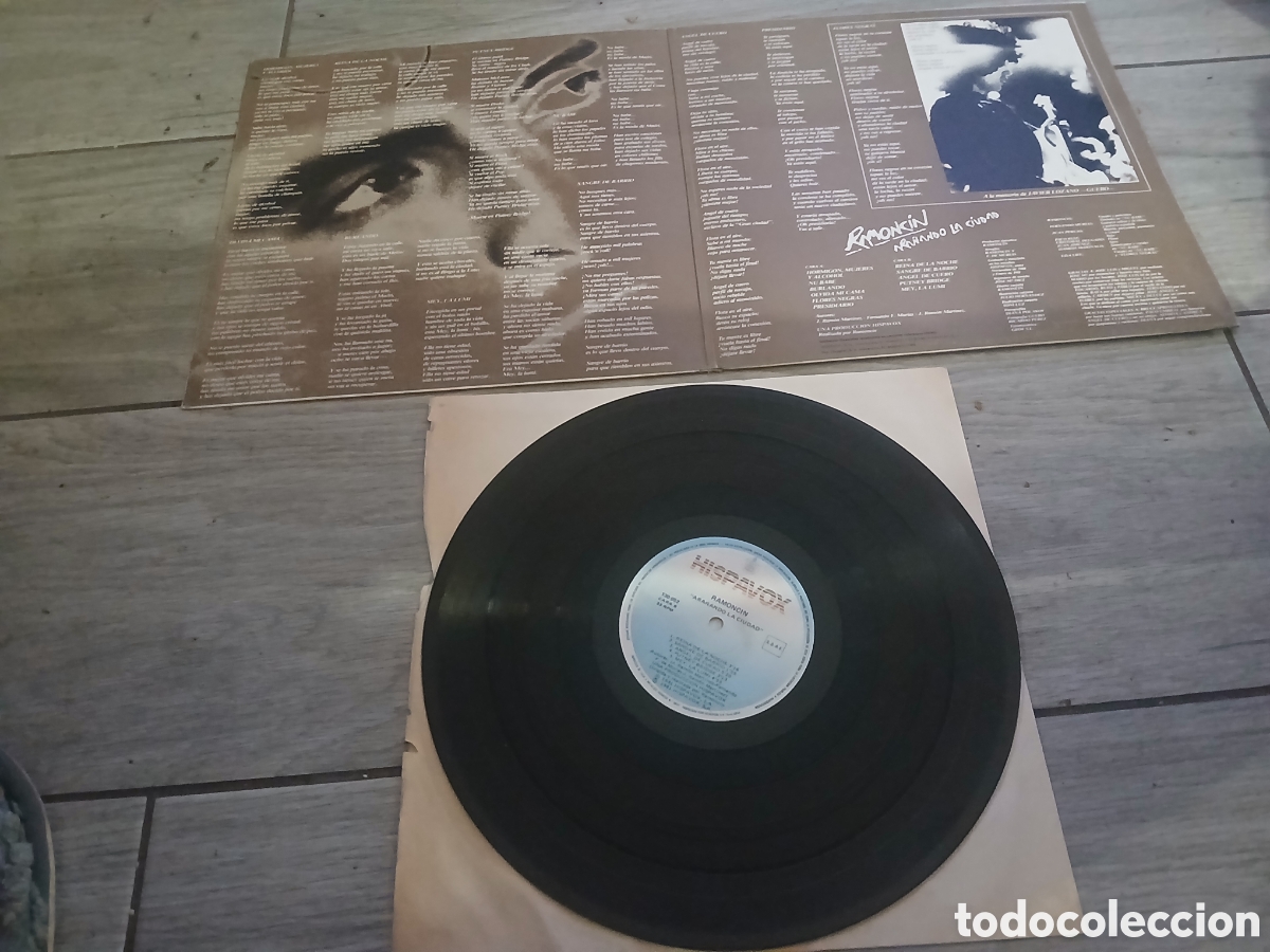 Discos de vinilo: RAMONCIN - ARAŇANDO LA CIUDAD - SPAIN - HISPAVOX - L - - Foto 3