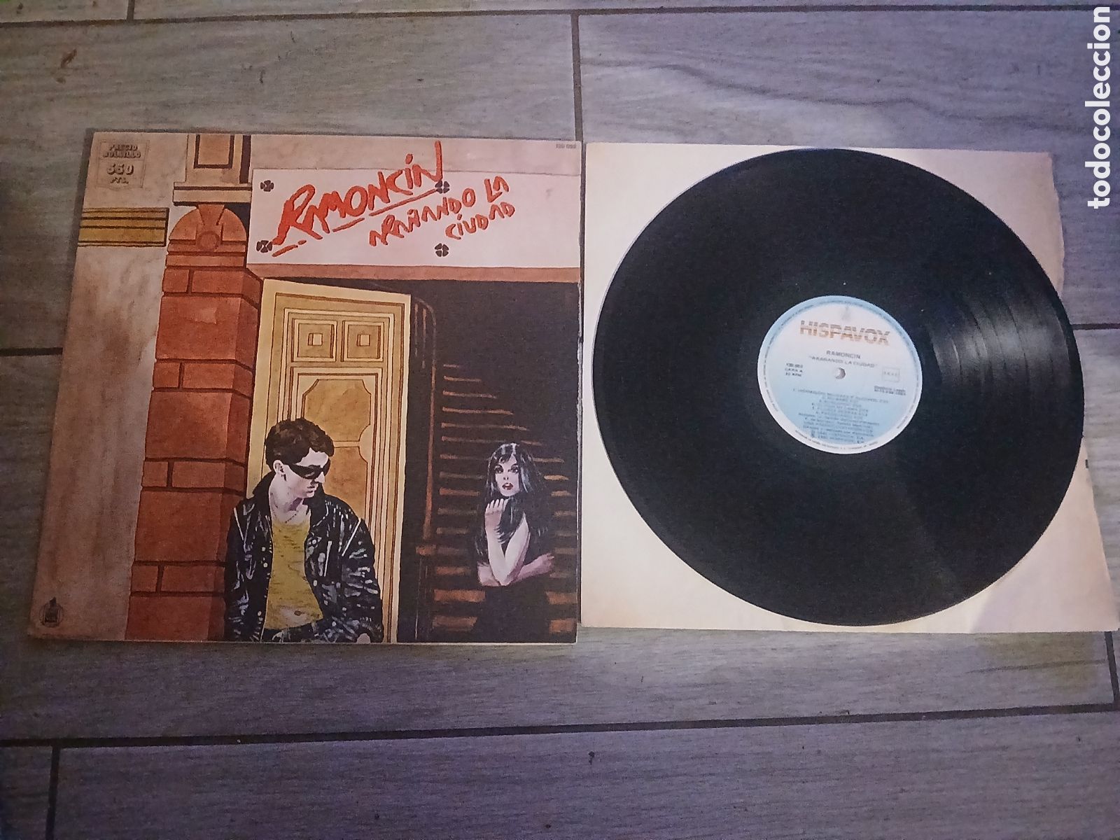 Discos de vinilo: RAMONCIN - ARAŇANDO LA CIUDAD - SPAIN - HISPAVOX - L - - Foto 1