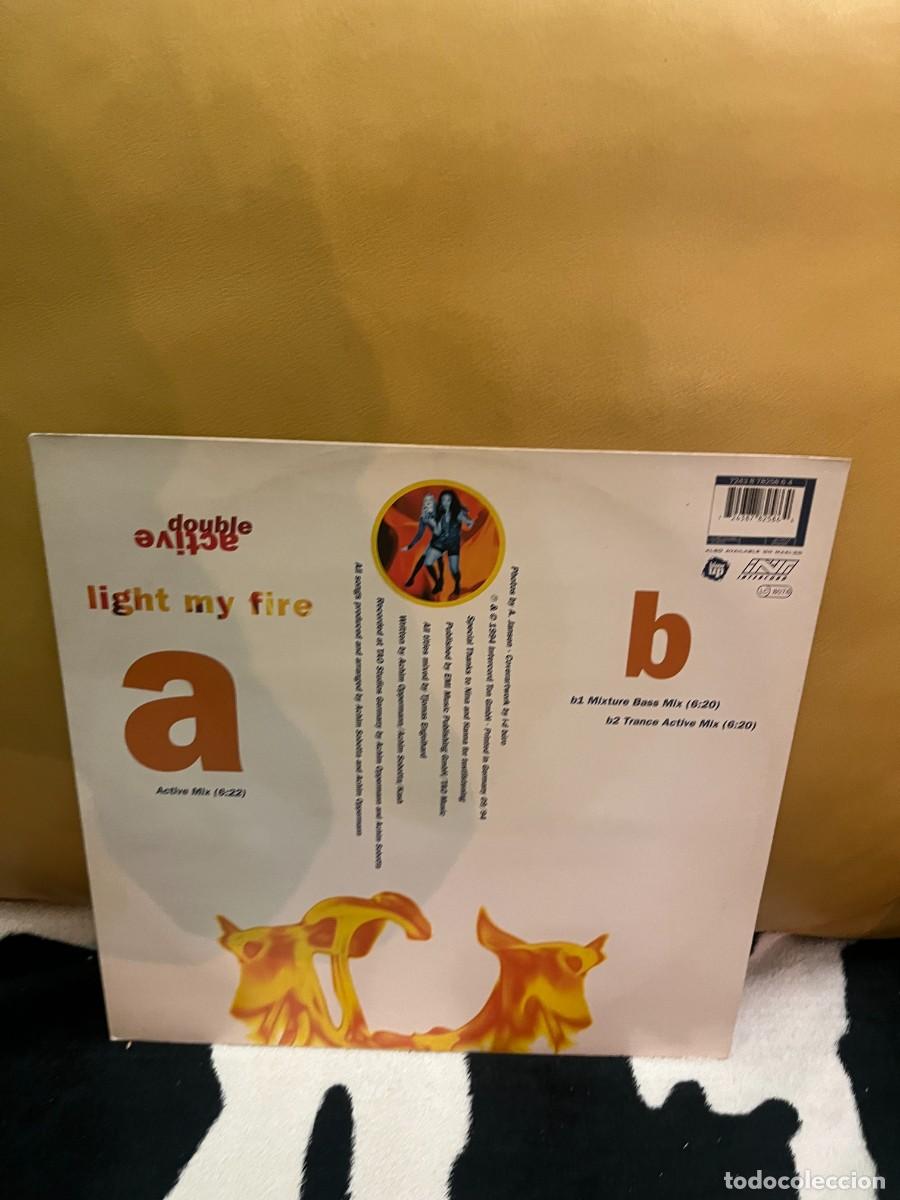 Discos de vinilo: Double Active Light My Fire - Foto 2