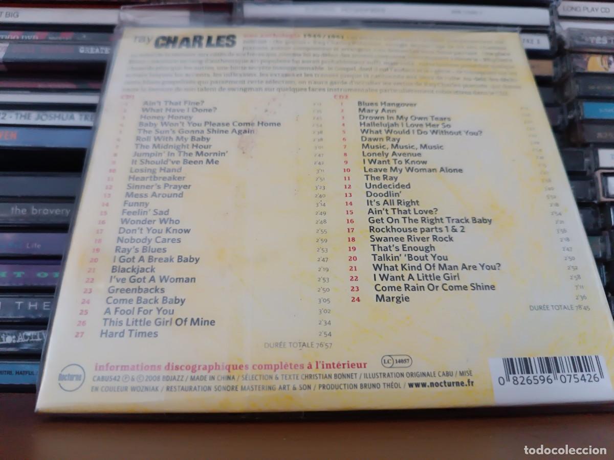 Discos de vinilo: Ray Charles &lrm;&ndash; Une Anthologie 1949 / 1961-cd - Foto 2
