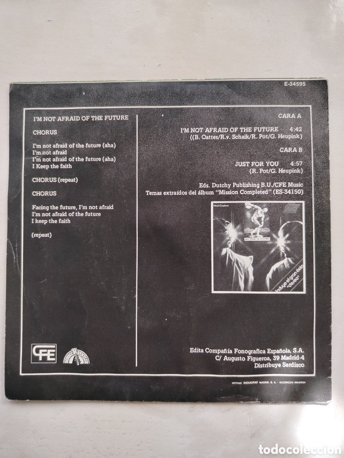 Discos de vinilo: Single Future World Orchestra - Foto 2