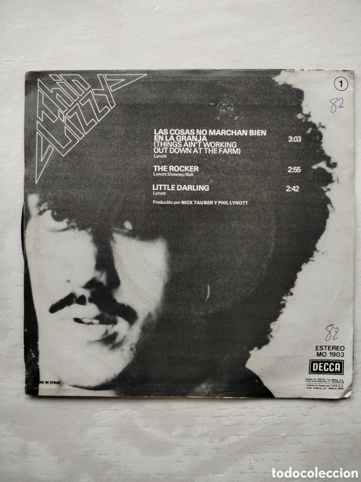 Discos de vinilo: EP Thin Lizzy 1979 Spain - Foto 2