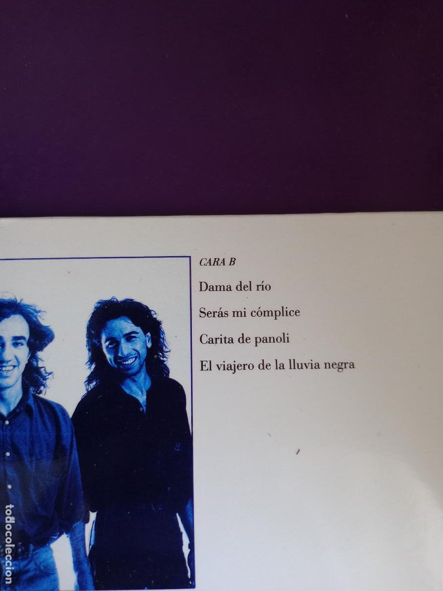 Discos de vinilo: C&oacute;mplices &ndash; Manzanas - LP RCA 1987 - POCO USO - Foto 3
