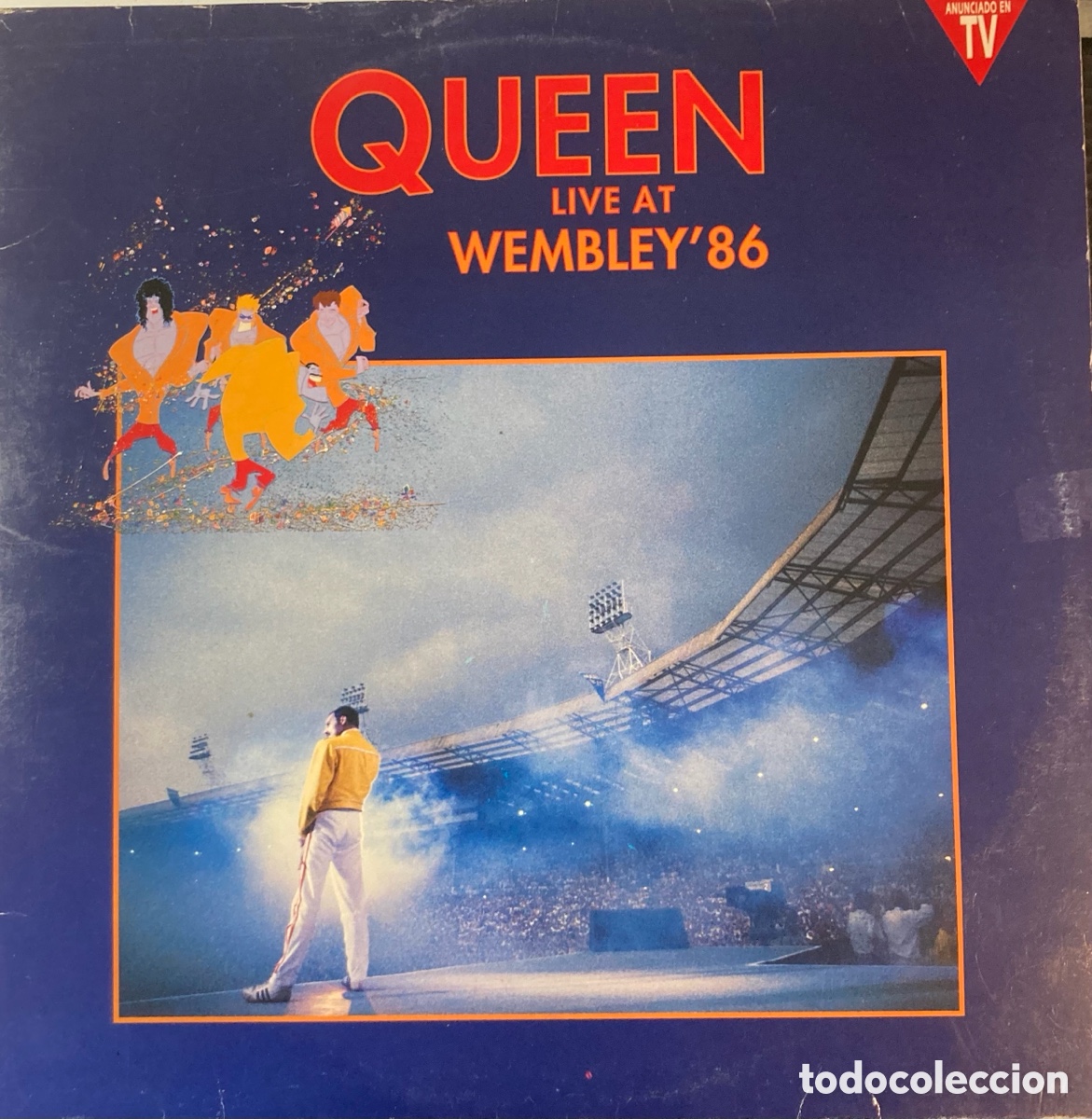 Discos de vinilo: VINILO QUEEN LIVE AT WEMBLEY DOBLE - Foto 1