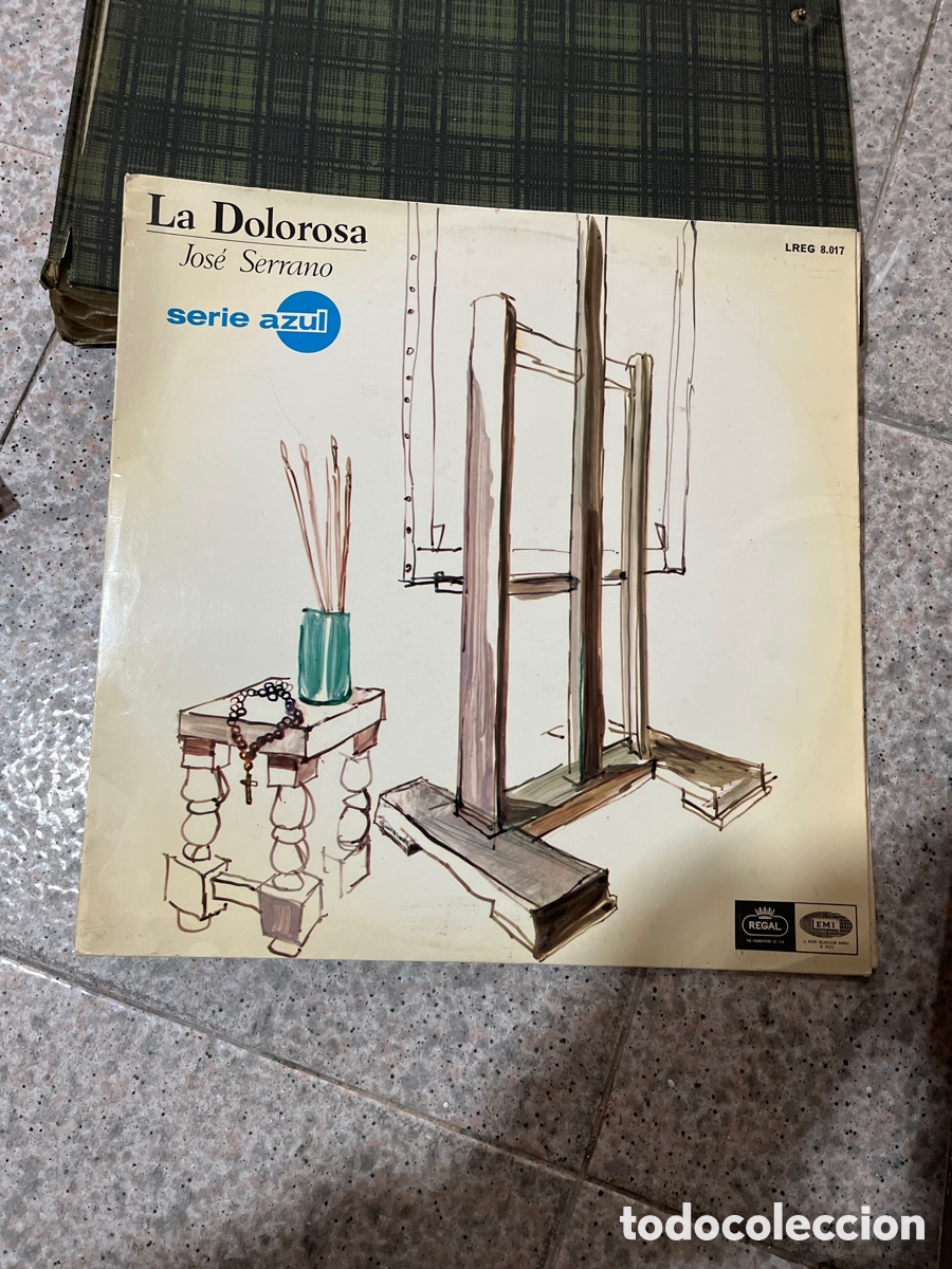 Discos de vinilo: Blas29A disco de vinilo LP la dolorosa Jos&eacute; serrano - Foto 1