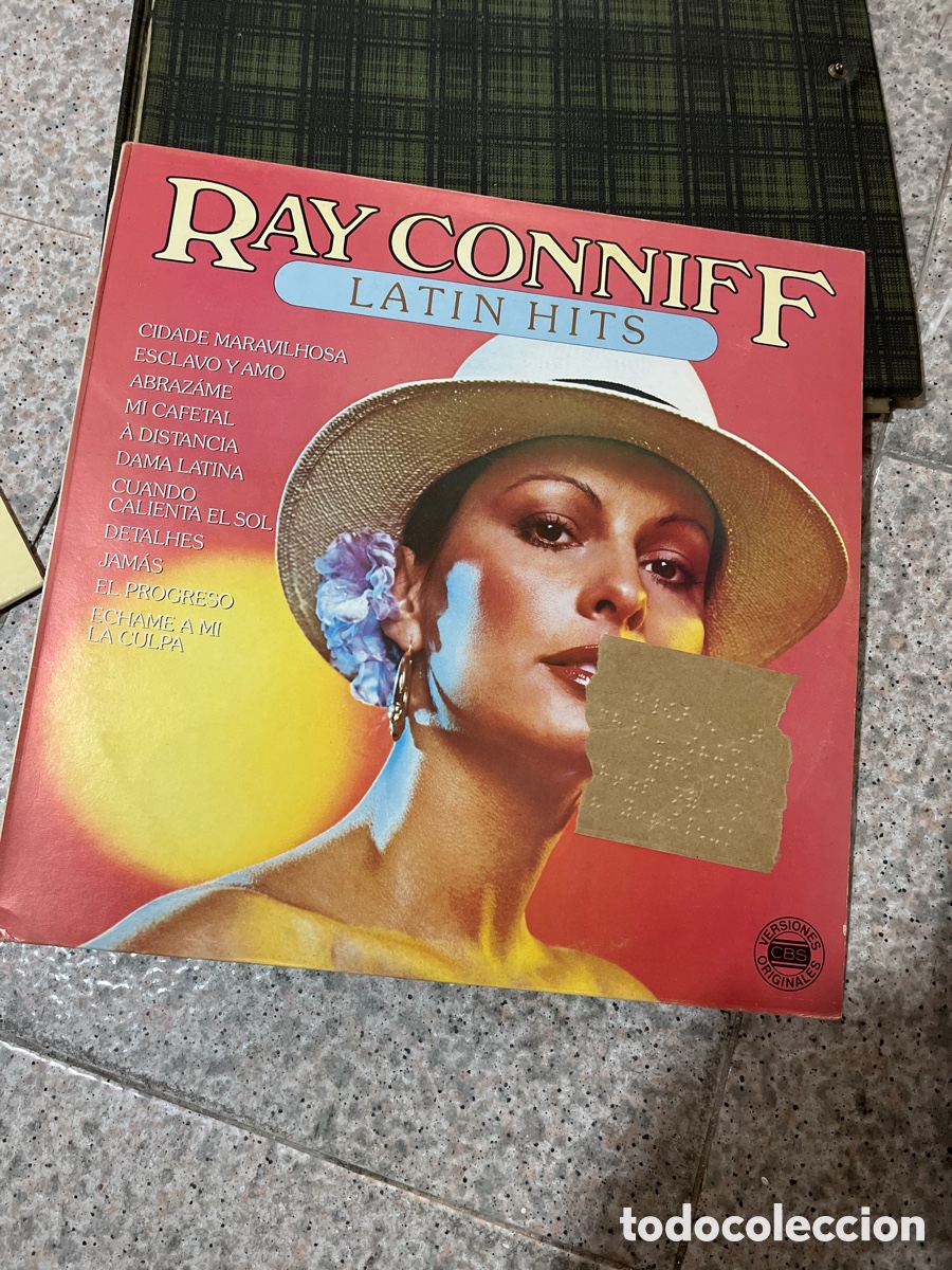 Discos de vinilo: Blas29A disco de vinilo LP ray conniff latin hits - Foto 1