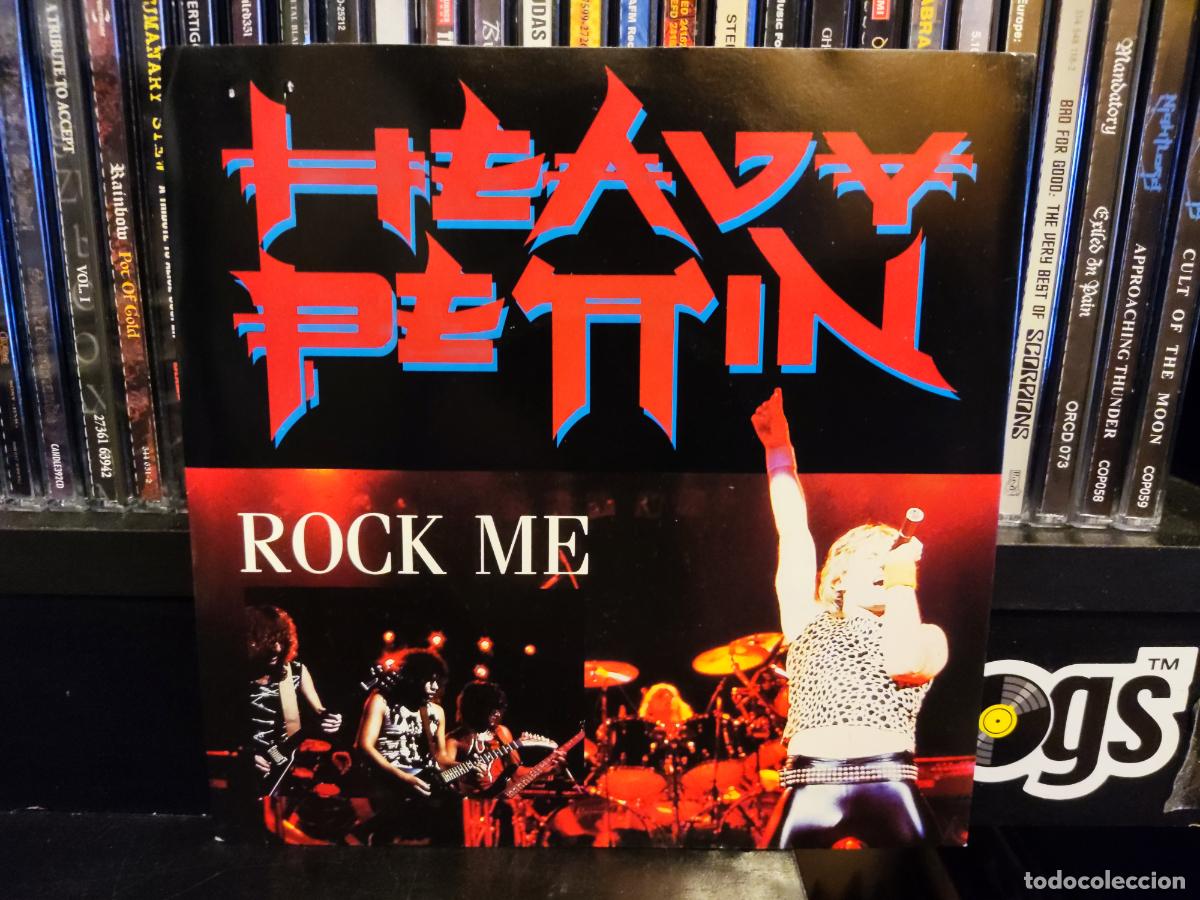 Discos de vinilo: HEAVY PETTIN - ROCK ME - Foto 1