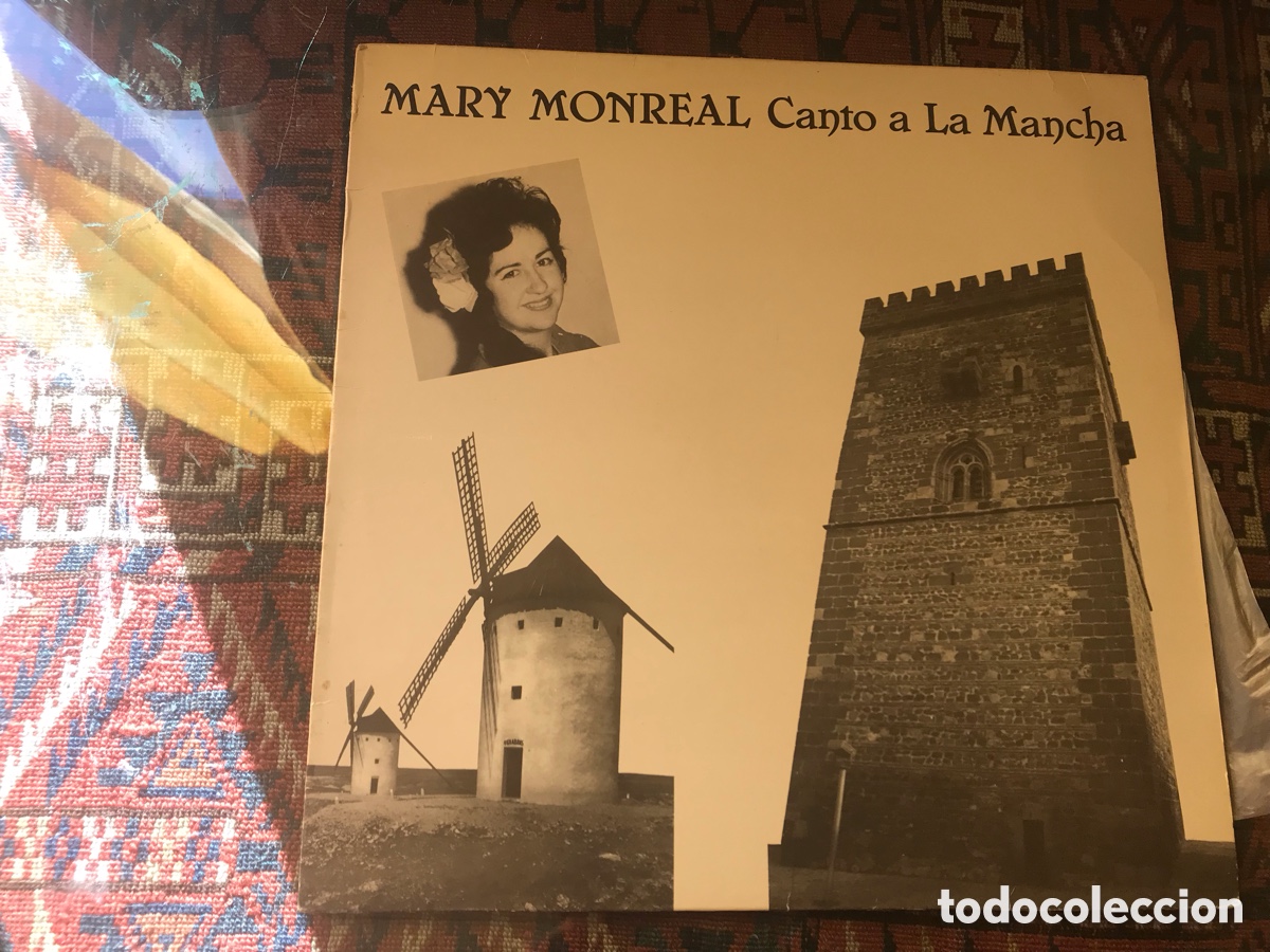 Discos de vinilo: Mary Monreal. Canto a la Mancha - Foto 1