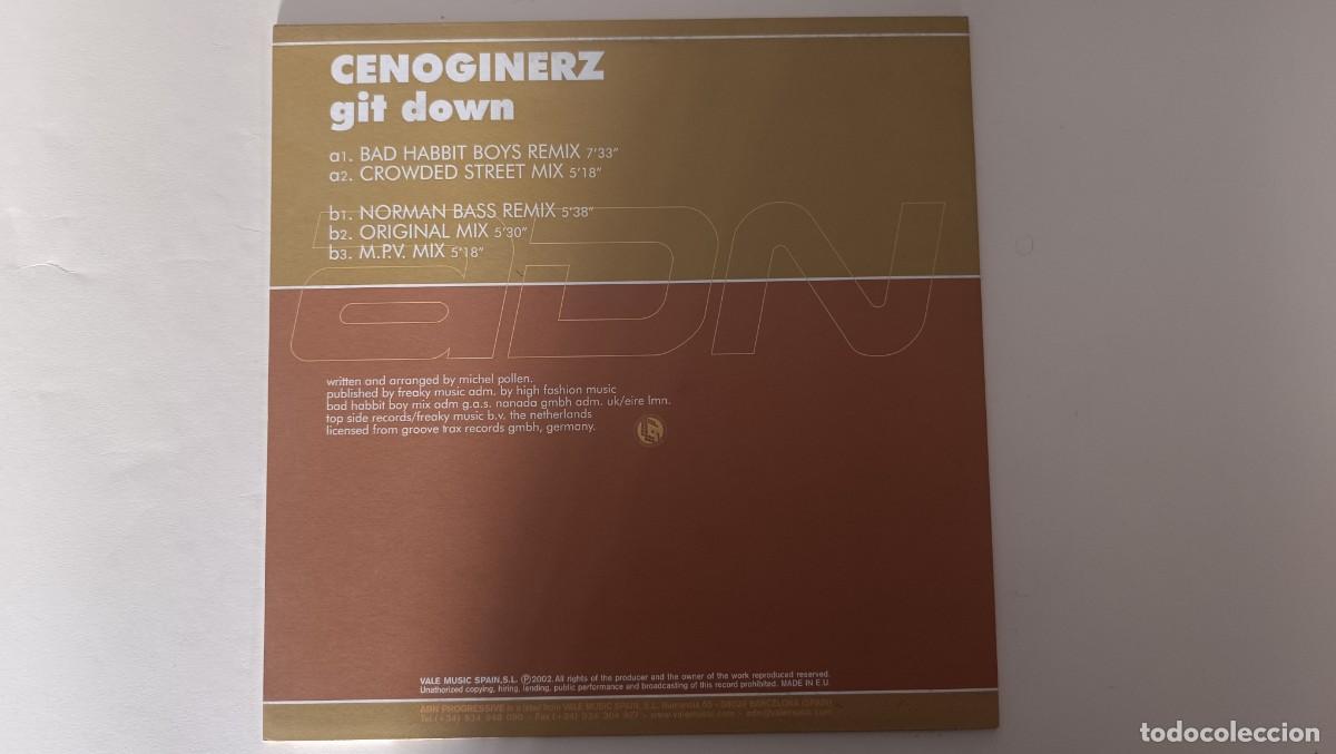 Discos de vinilo: Cenoginerz &ndash; Git Down - Foto 2
