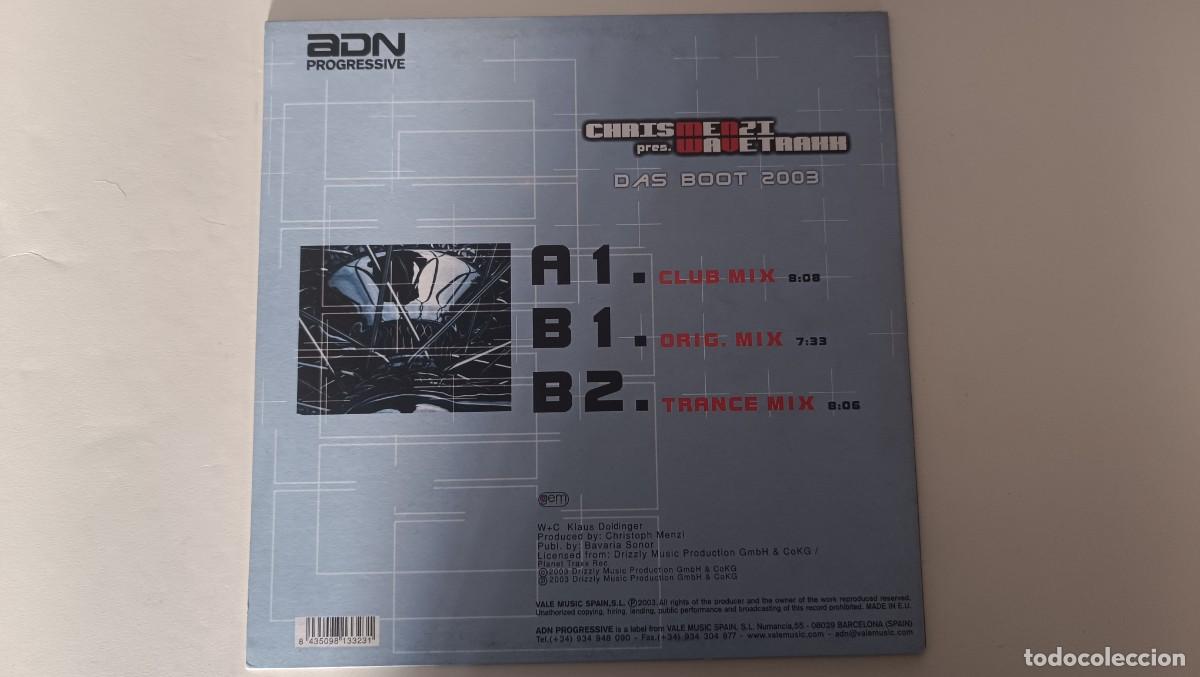 Discos de vinilo: Chris Menzi Pres. Wavetraxx &ndash; Das Boot 2003 - Foto 2