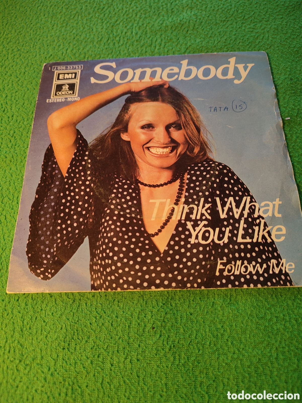 Discos de vinilo: Somebody - Think what you like - Foto 1