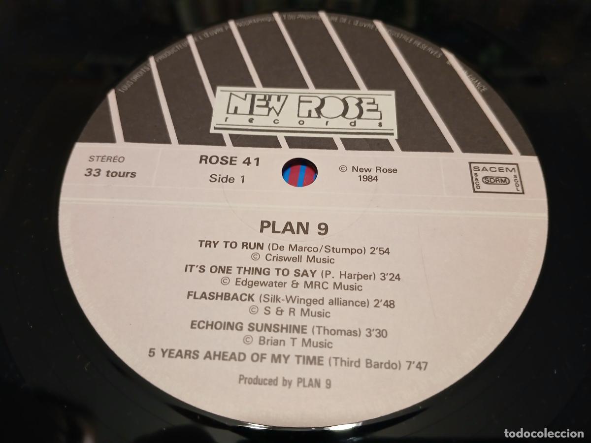 Discos de vinilo: PLAN 9 -PLAN 9- (1984) LP DISCO VINILO - Foto 2