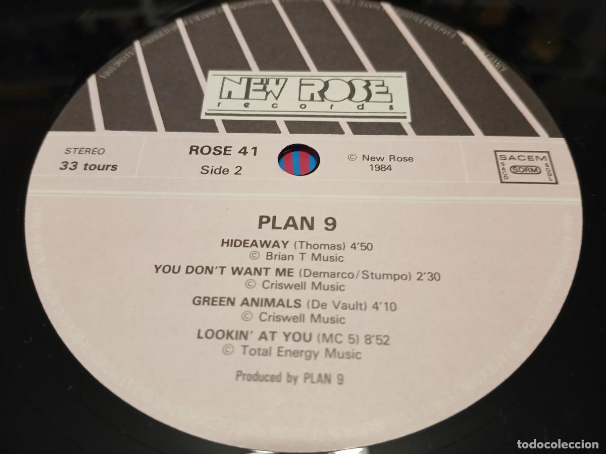 Discos de vinilo: PLAN 9 -PLAN 9- (1984) LP DISCO VINILO - Foto 3
