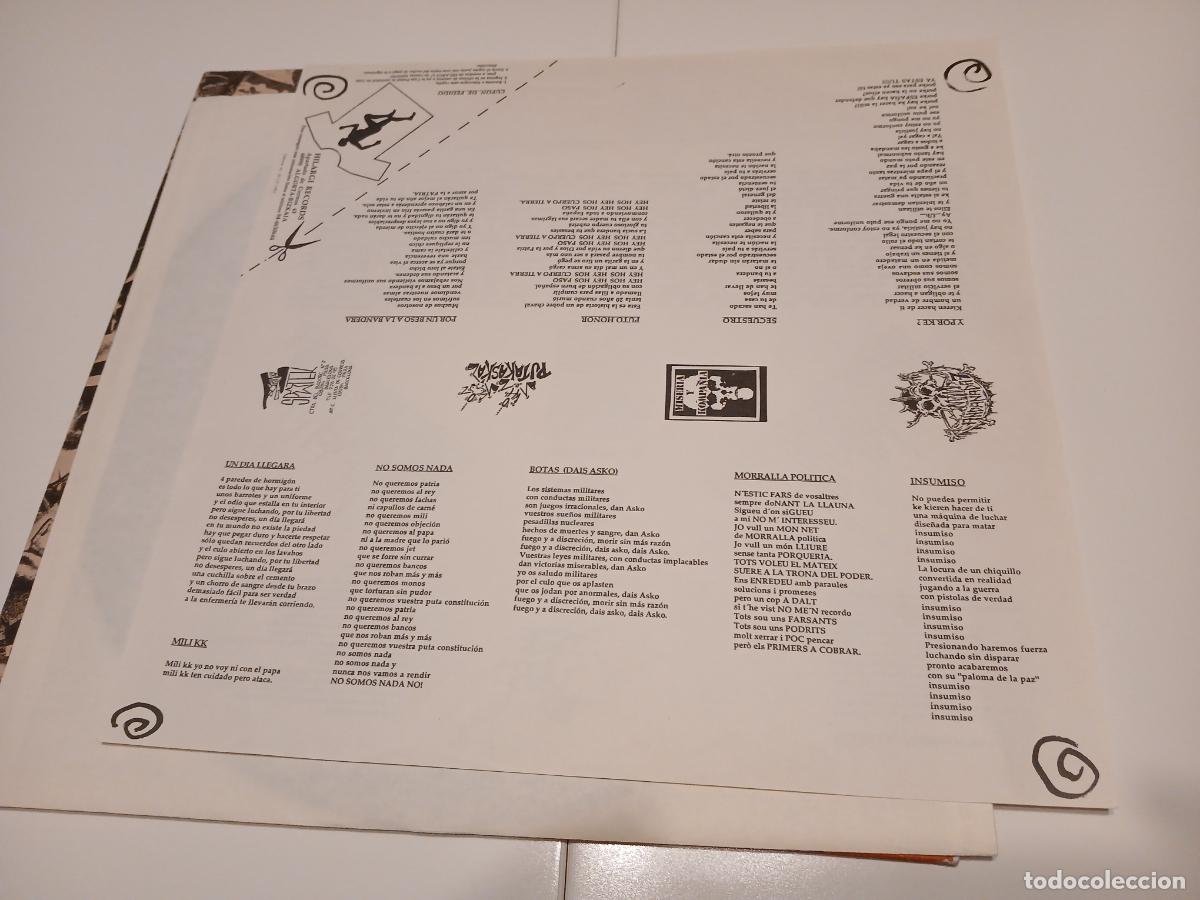 Discos de vinilo: DESERCI&Oacute;N! -RECOPILATORIO- (1992) LP DISCO VINILO - Foto 6