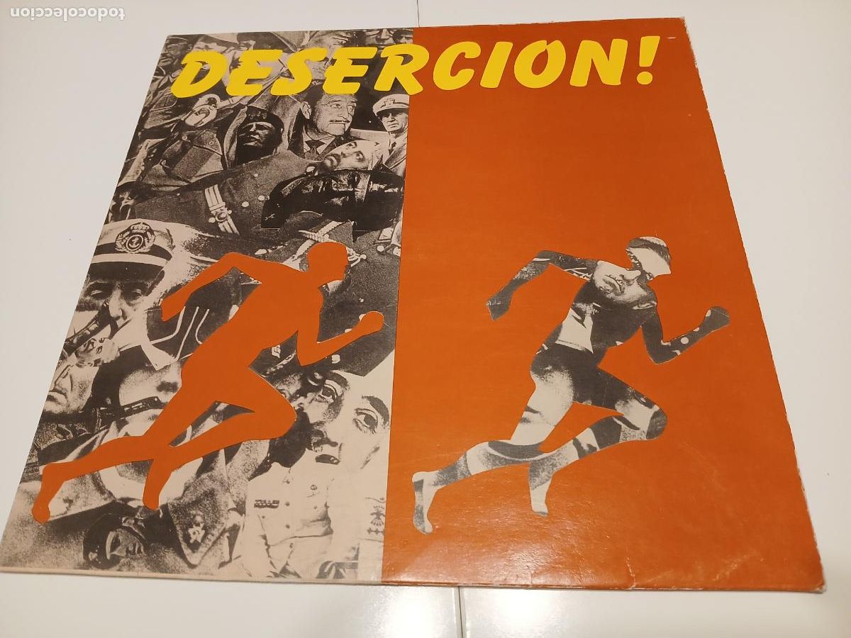 Discos de vinilo: DESERCI&Oacute;N! -RECOPILATORIO- (1992) LP DISCO VINILO - Foto 1