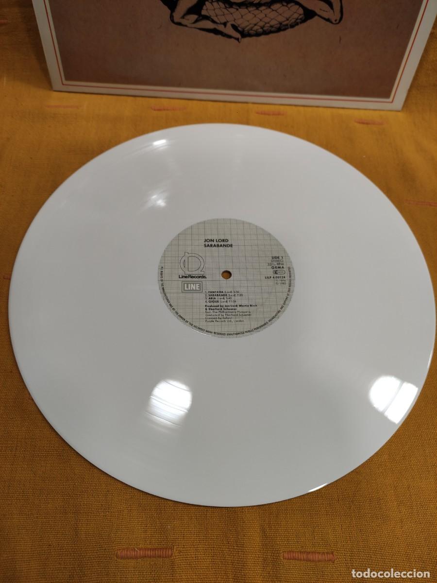 Discos de vinilo: Lp Jon Lord , Sarabande 1983 - Foto 2