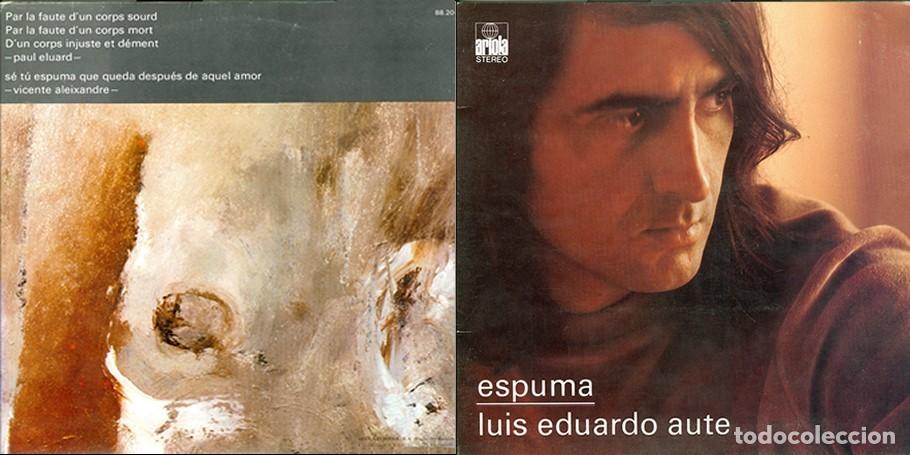 Discos de vinilo: Luis Eduardo Aute. Espuma. Vinilo - Foto 6