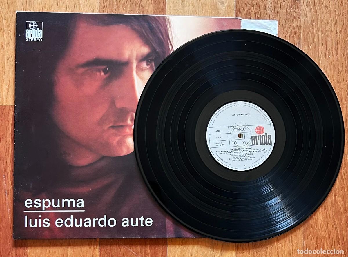 Discos de vinilo: Luis Eduardo Aute. Espuma. Vinilo - Foto 4