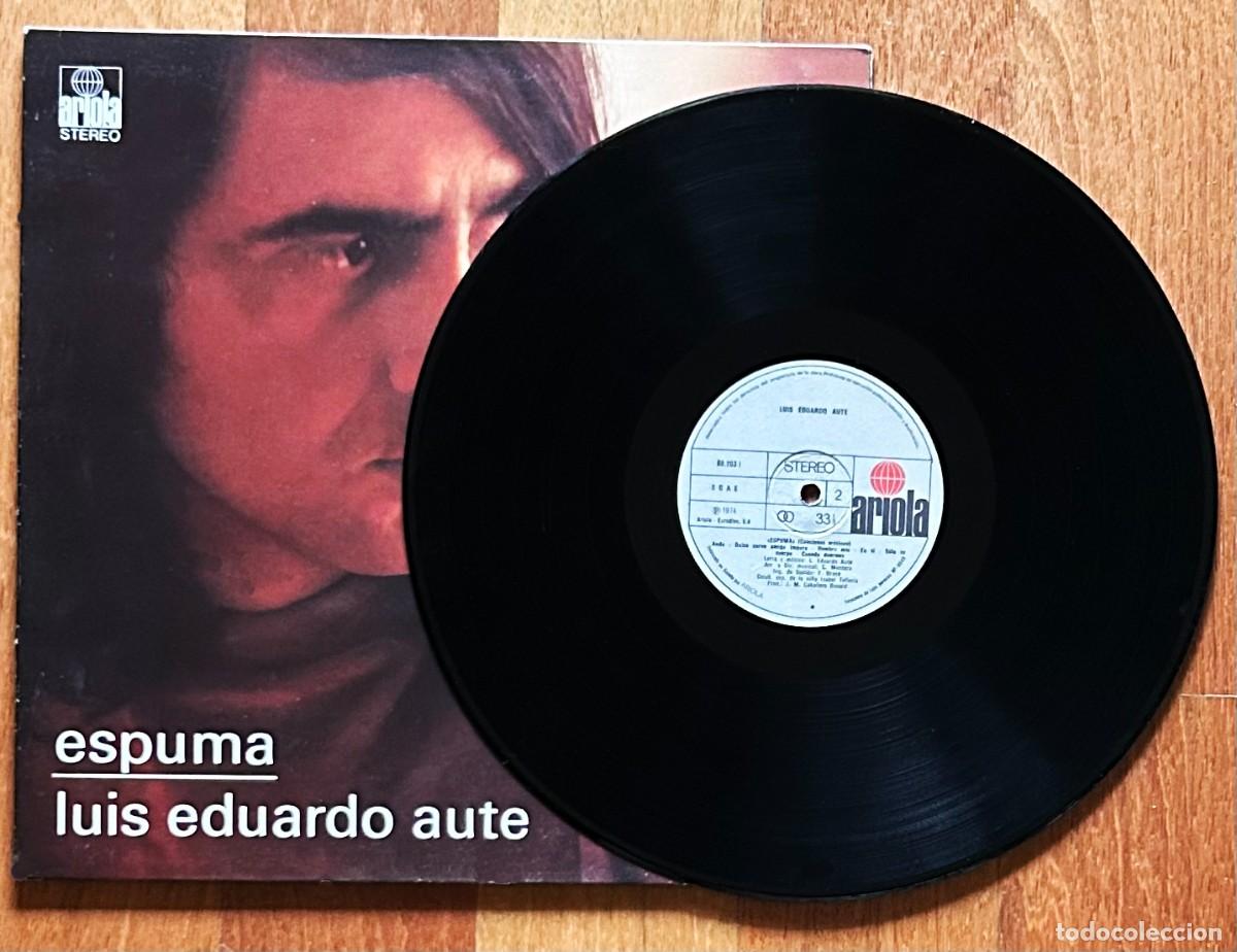 Discos de vinilo: Luis Eduardo Aute. Espuma. Vinilo - Foto 5