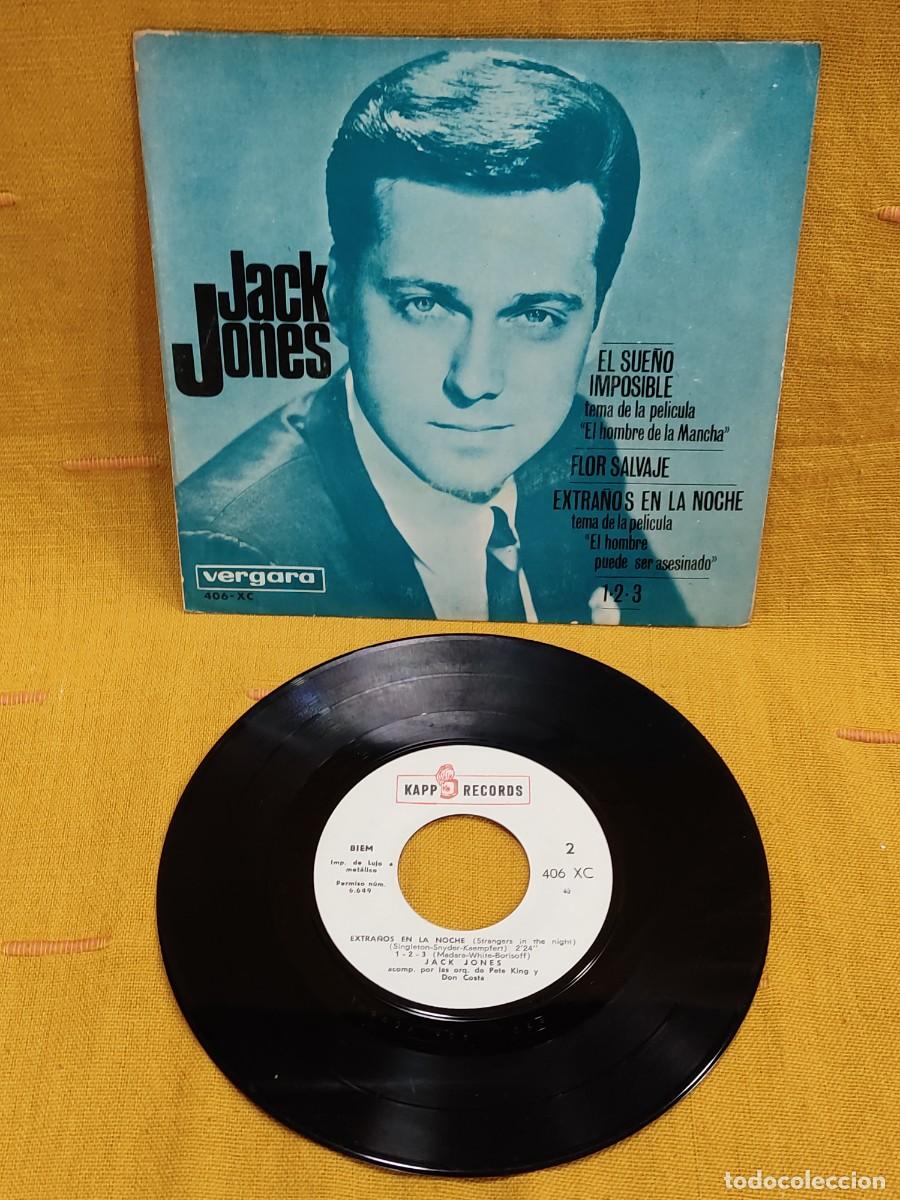 Discos de vinilo: Single Jack Jones temas de peliculas - Foto 1