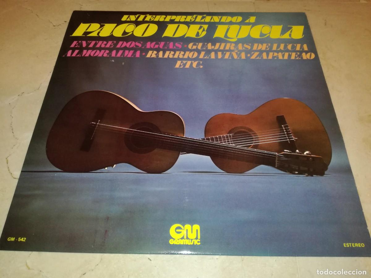 Discos de vinilo: INTERPRETANDO A PACO DE LUCIA-ORIGINAL 1976 - Foto 1