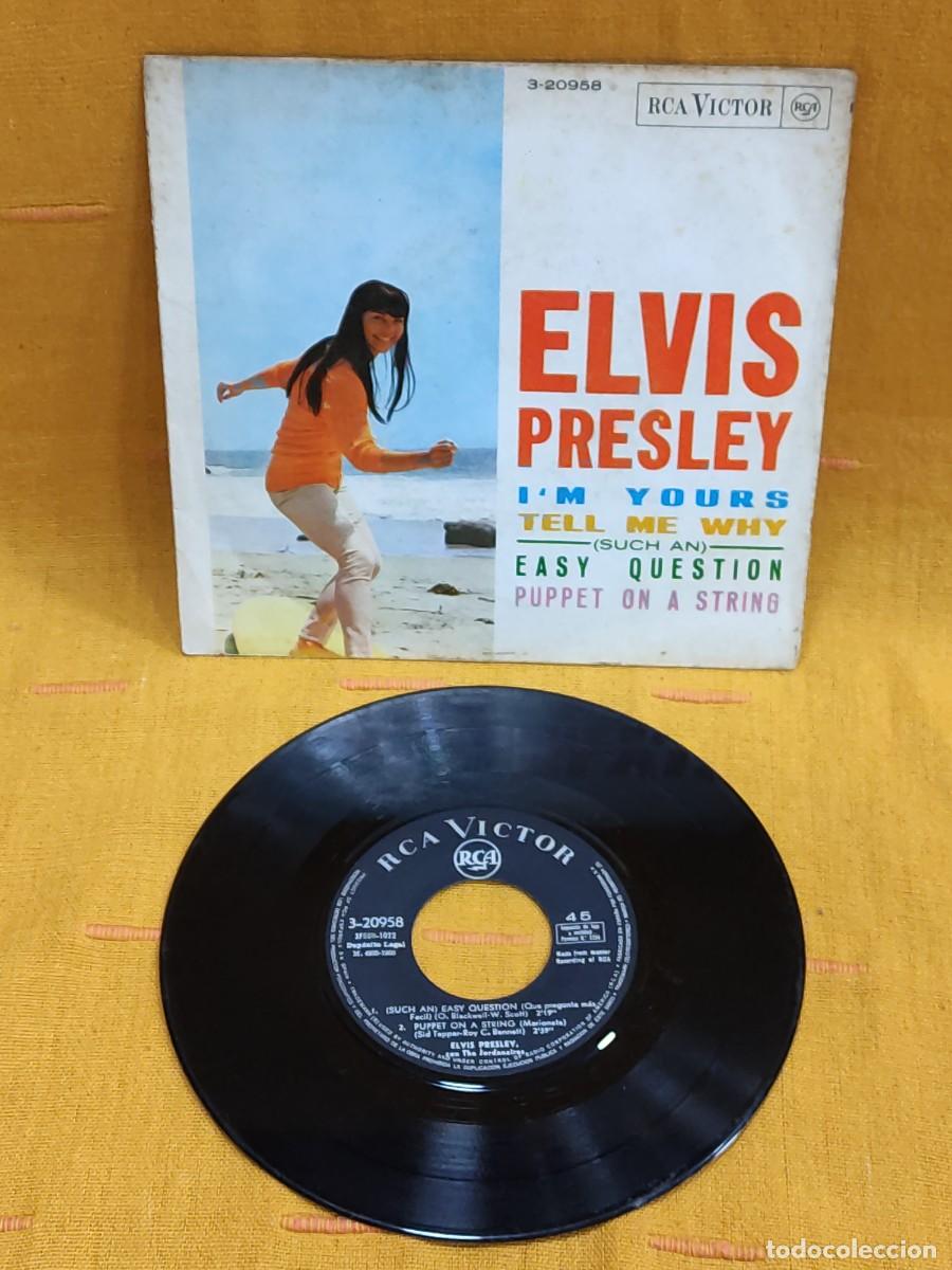 Discos de vinilo: Single Elvis Presley im tours 1966 - Foto 1