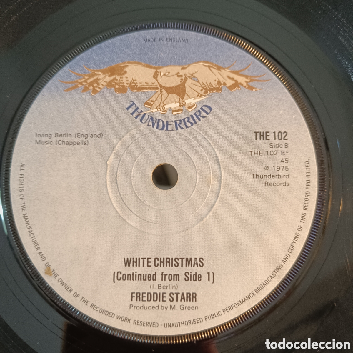 Discos de vinilo: Freddie Starr &ndash; White Christmas - Foto 1