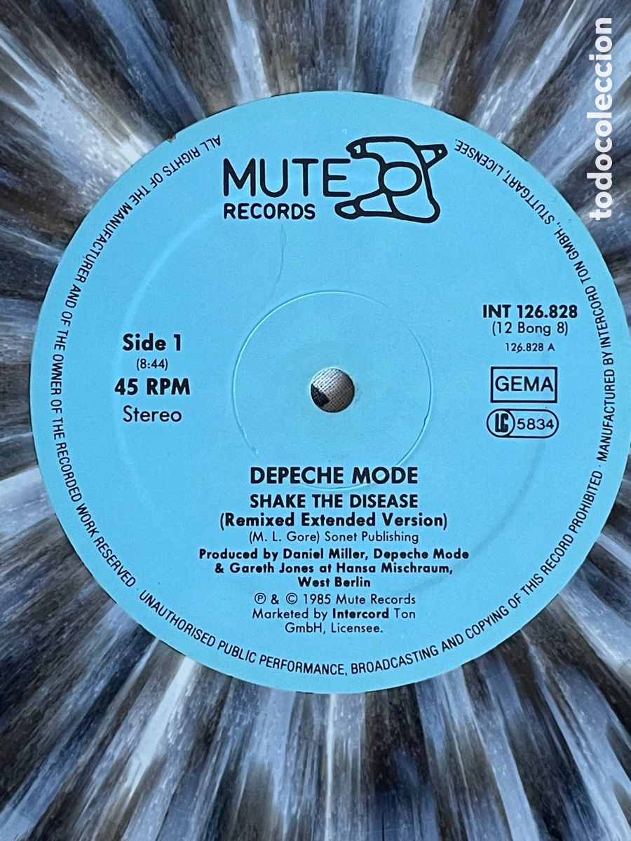 Discos de vinilo: Depeche Mode - Shake the Disease / Maxi-single de color - Foto 6