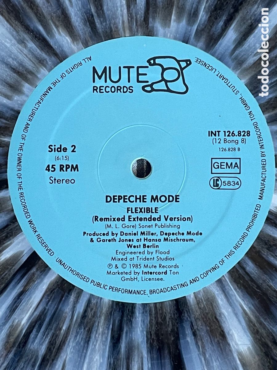 Discos de vinilo: Depeche Mode - Shake the Disease / Maxi-single de color - Foto 8