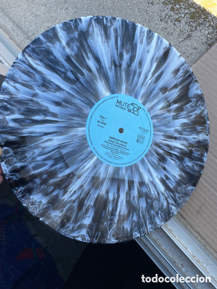 Discos de vinilo: Depeche Mode - Shake the Disease / Maxi-single de color - Foto 11