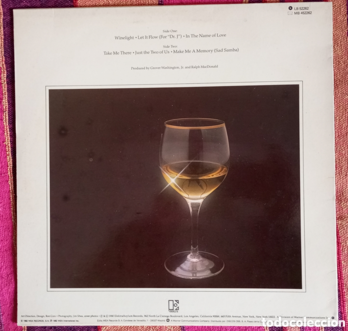 Discos de vinilo: Lp grover Washington, jr winelight - Foto 2