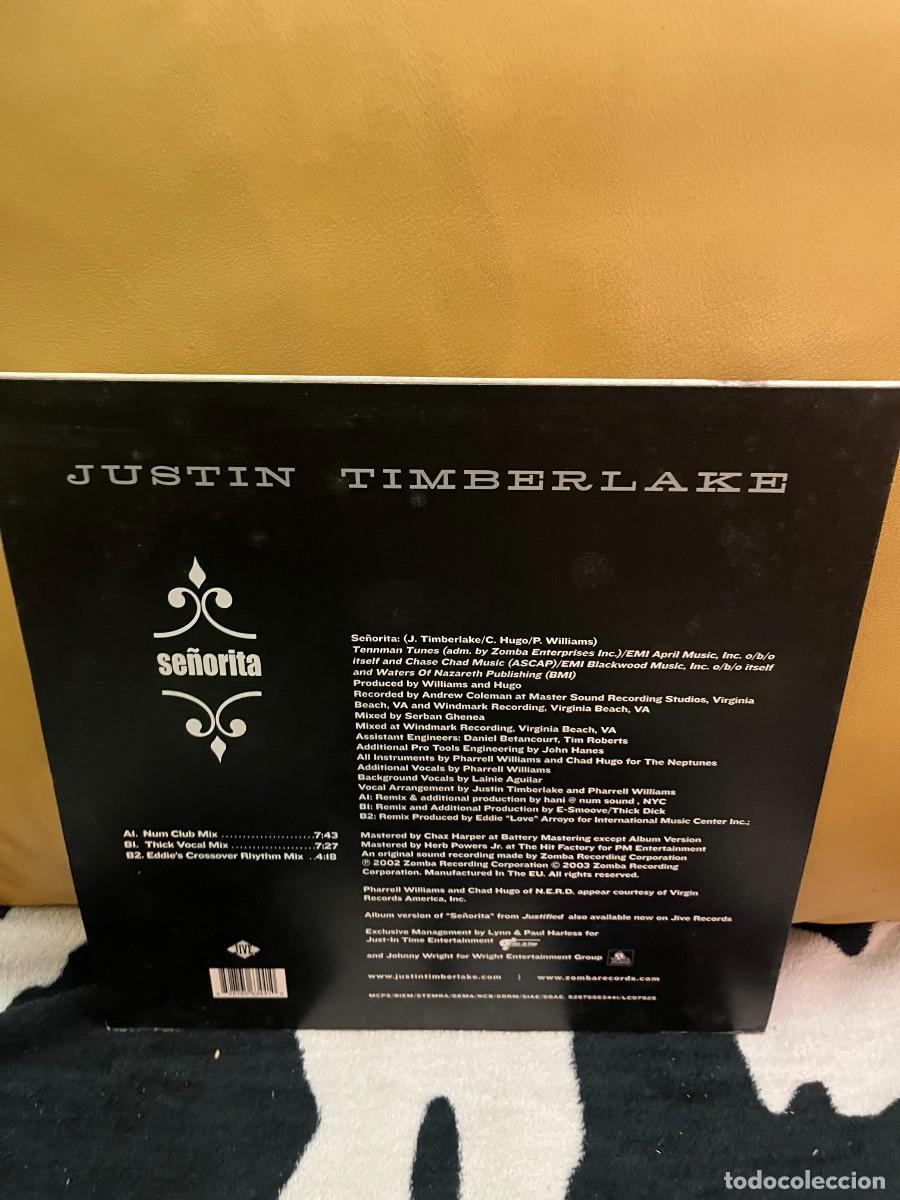 Discos de vinilo: Justin Timberlake Se&ntilde;orita - Foto 2