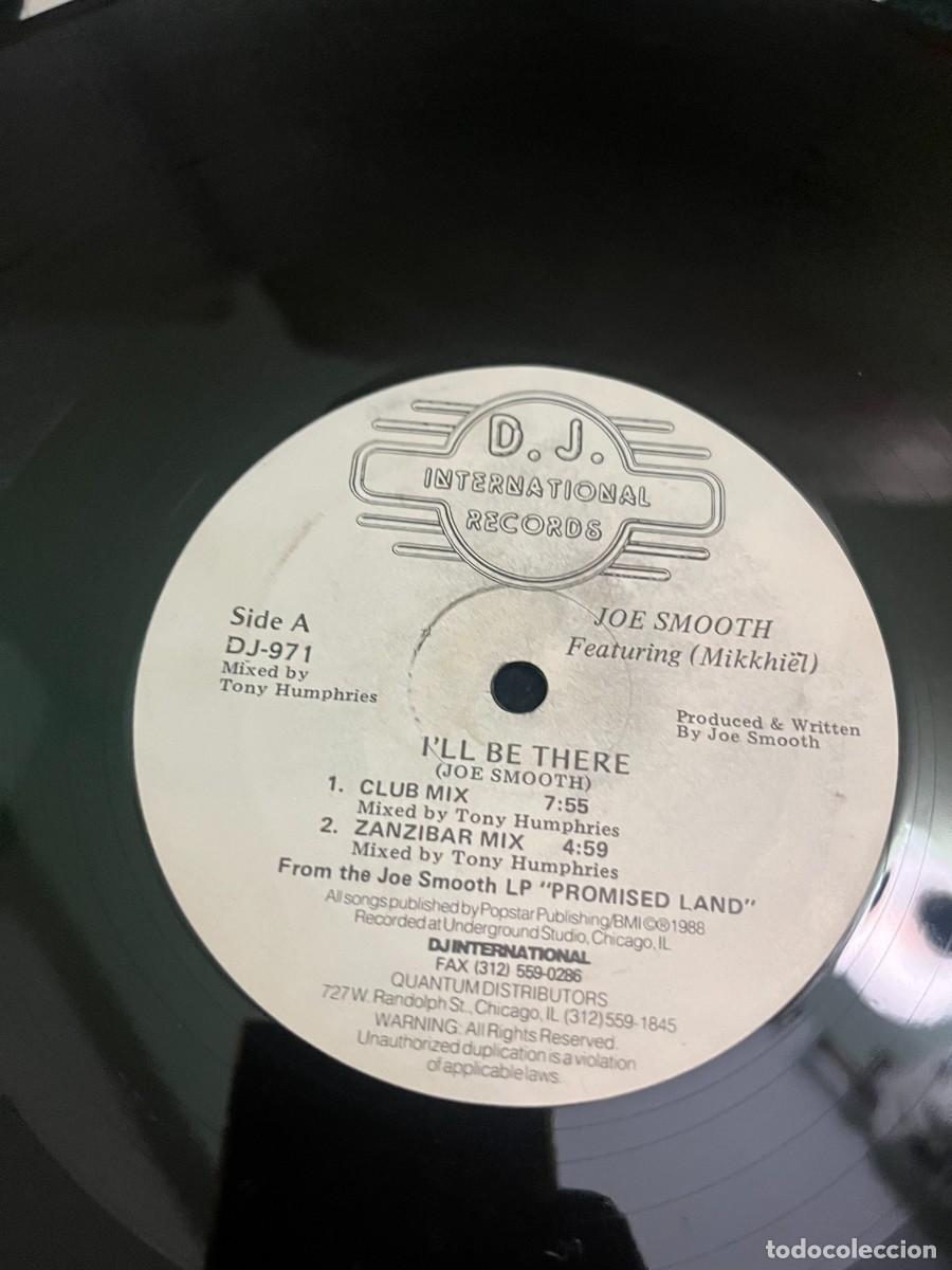 Discos de vinilo: Joe Smooth Featuring Mikkhiel Ill Be There - Foto 3