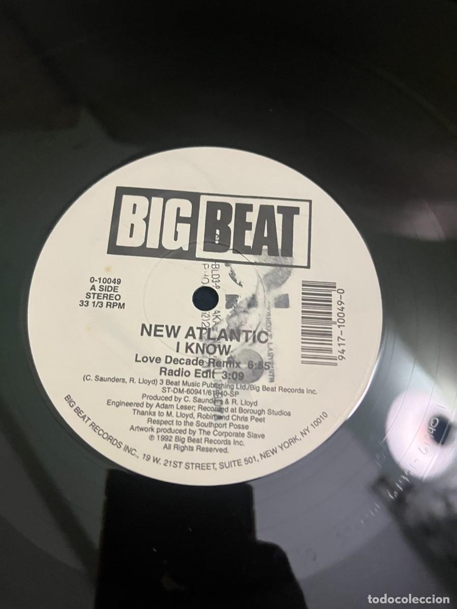 Discos de vinilo: New Atlantic I Know maxi - Foto 3