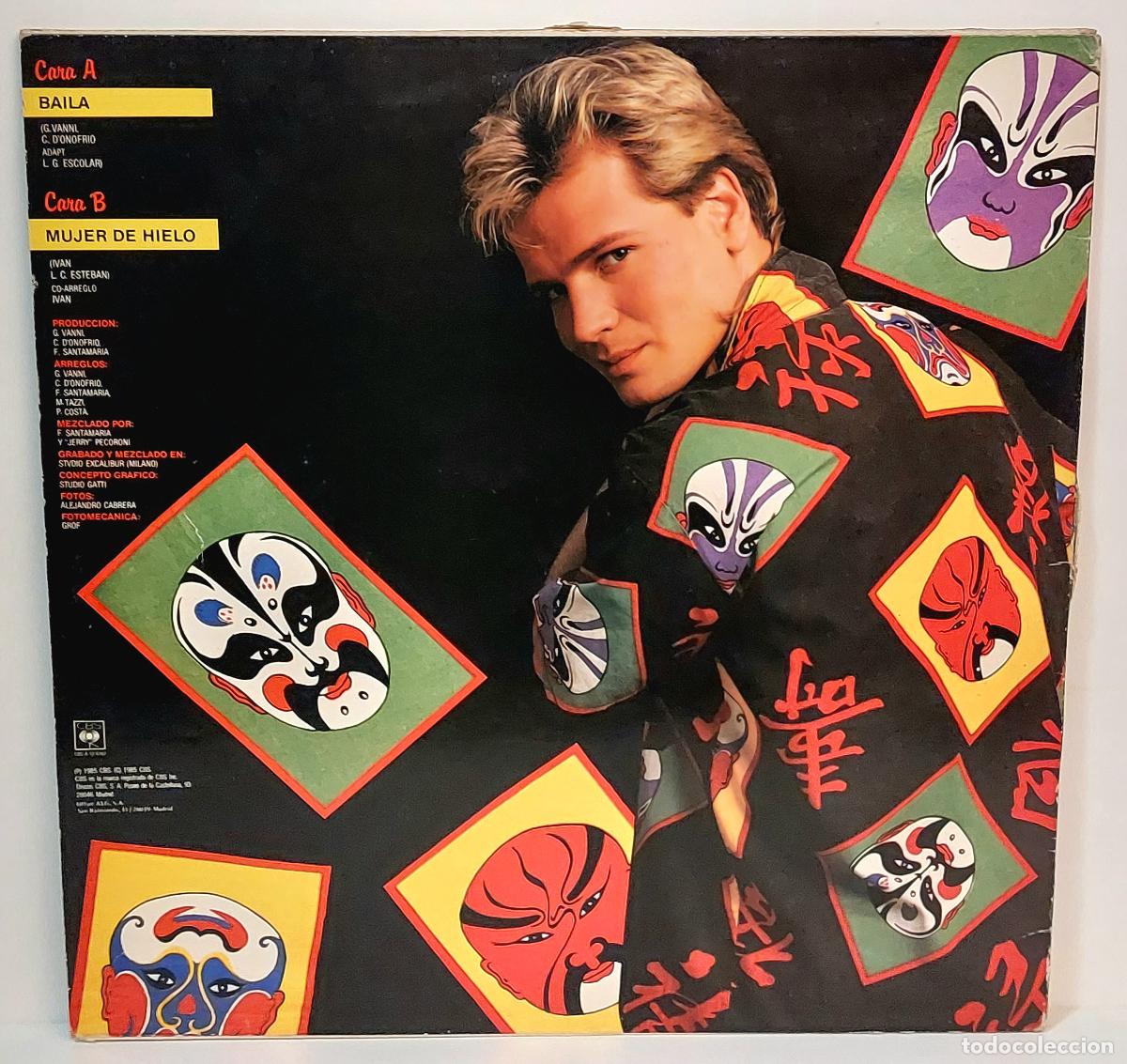 Discos de vinilo: IVAN - BAILA -1985 - MAXI SINGLE VINILO - Foto 2