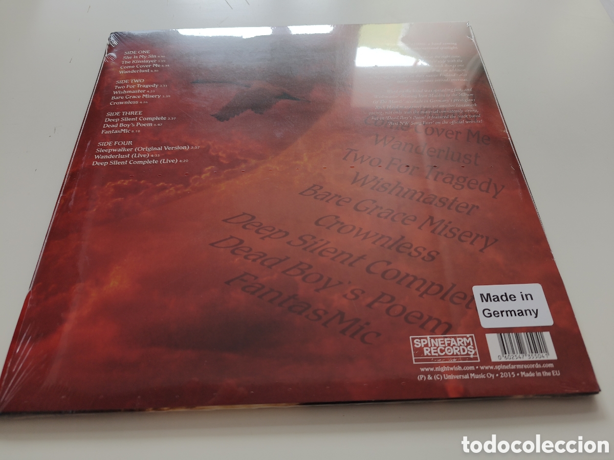 Discos de vinilo: VINILO DE NIGHTWISH - WISHMASTER - LEER CONDICIONES DE VENTA - Foto 2