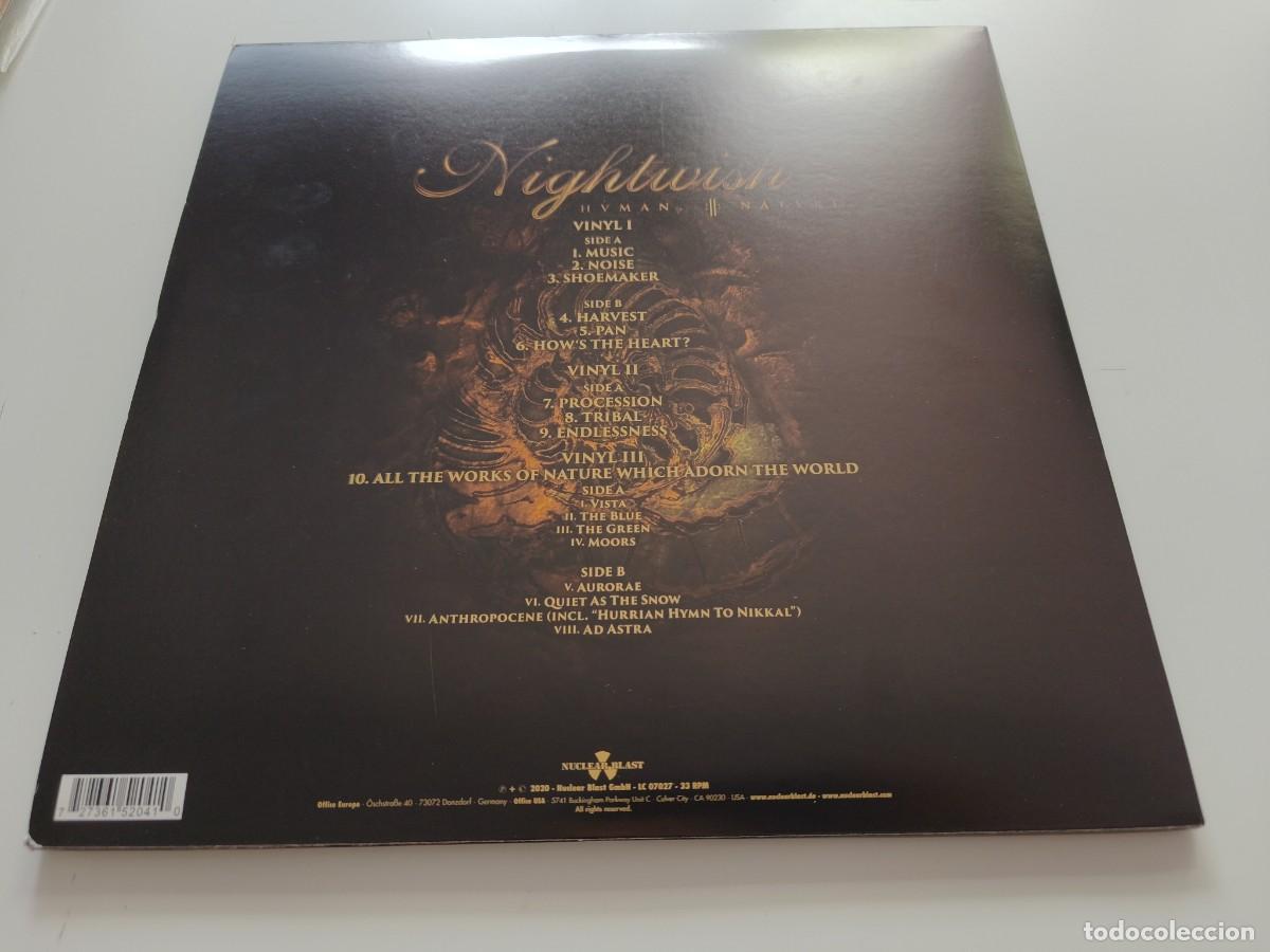 Discos de vinilo: VINILO DE NIGHTWISH - HUMAN NATURE - LEER CONDICIONES DE VENTA - Foto 2