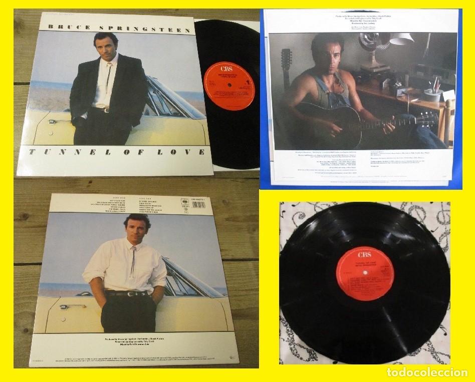 Discos de vinilo: BRUCE SPRINGSTEEN / TUNNEL OF LOVE 1987 COMPLETA 1&ordf; ORIG EDIT CBS &ndash; 460270 1 + ENCARTE !! EXC
