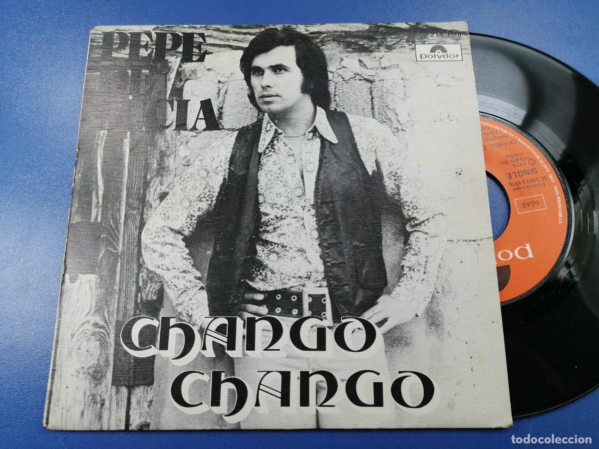 Discos de vinilo: PEPE DE LUCIA Chango chango/Los amores 7 SINGLE 1976 Polydor - Foto 2