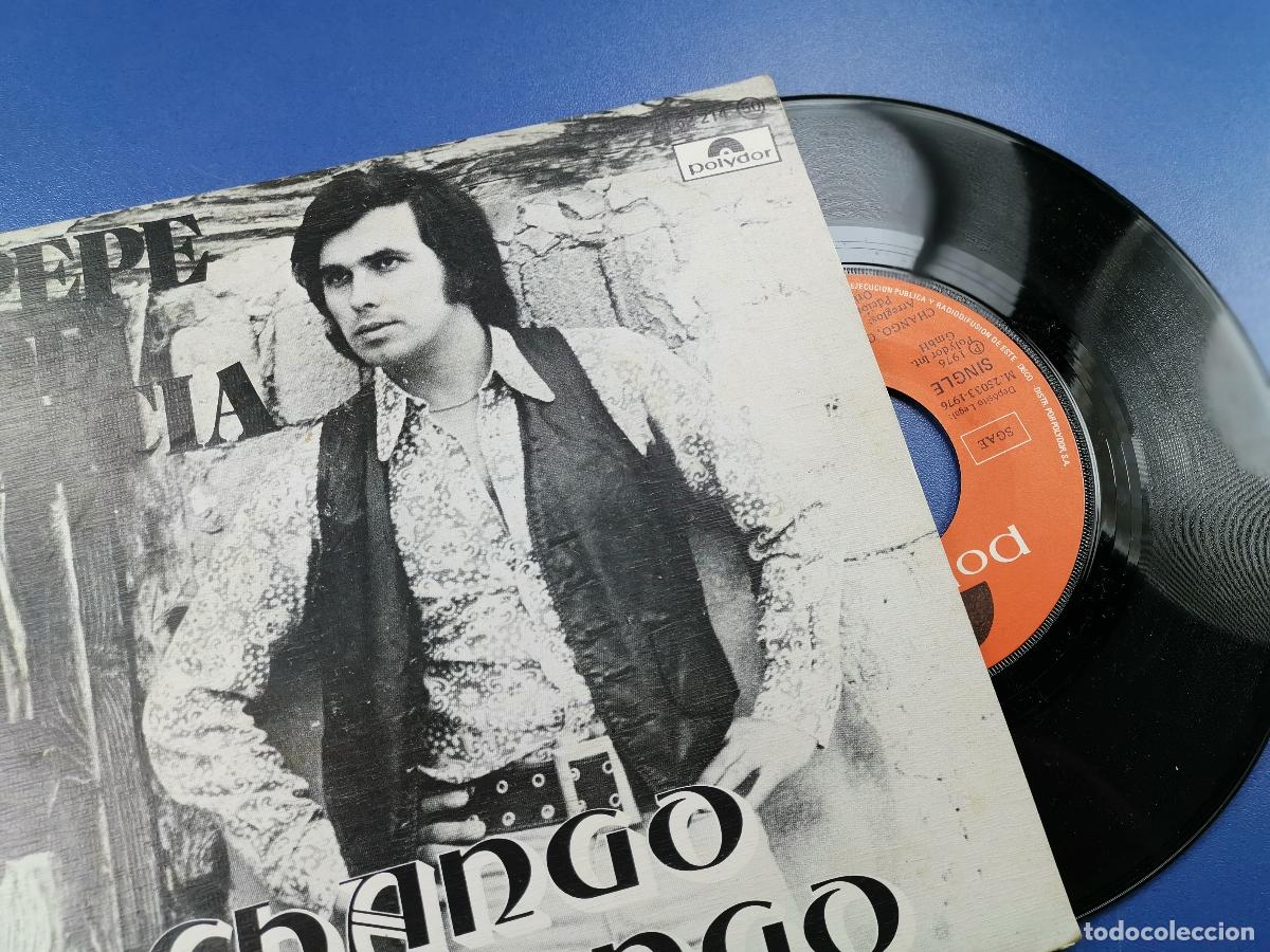 Discos de vinilo: PEPE DE LUCIA Chango chango/Los amores 7 SINGLE 1976 Polydor - Foto 3