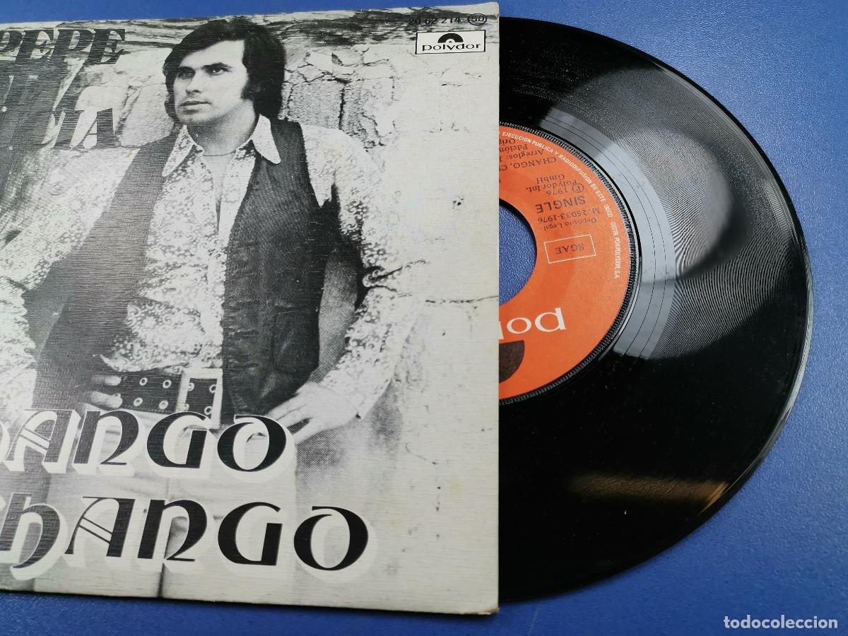 Discos de vinilo: PEPE DE LUCIA Chango chango/Los amores 7 SINGLE 1976 Polydor - Foto 4