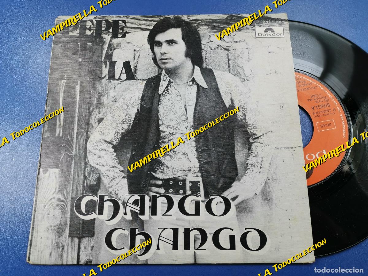 Discos de vinilo: PEPE DE LUCIA Chango chango/Los amores 7 SINGLE 1976 Polydor - Foto 1