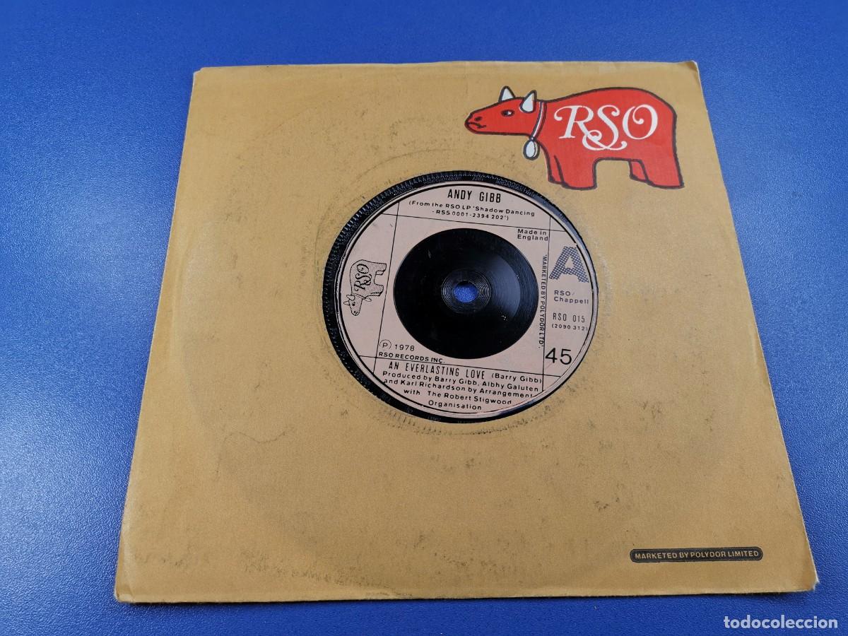 Discos de vinilo: Andy Gibb &ndash; Shadow Dancing-ENGLAND 1978 - Foto 5