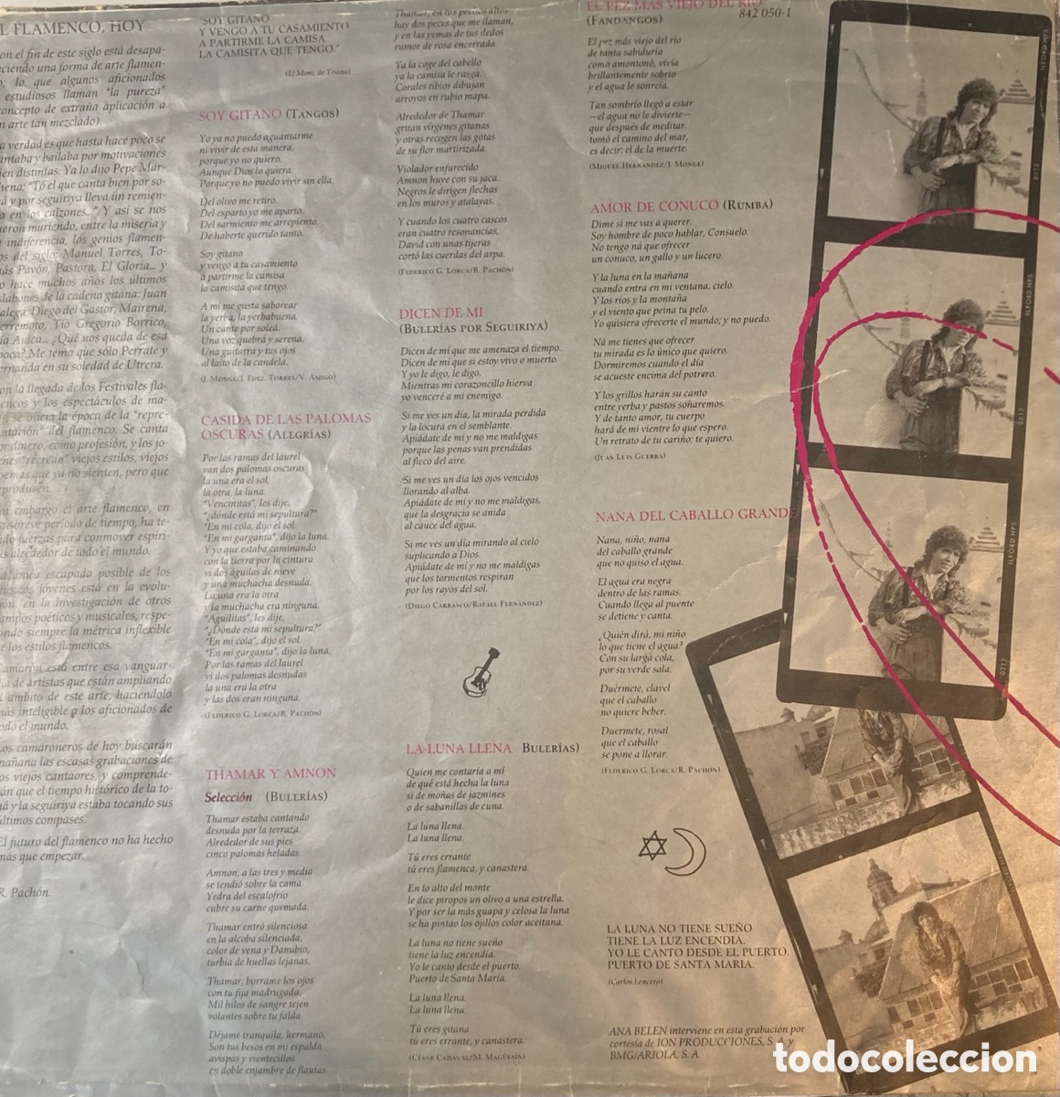 Discos de vinilo: DISCO VINILO CAMARON - Foto 2